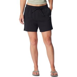 Columbia dam Trek fransk frotté kort, Svart, Small/5" Inseam Columbia dam Trek fransk frotté kort, Svart, Small/5" Inseam