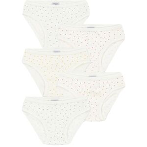 Petit Bateau Trosor (5-pack) för flickor, Variant 1 (ny), 5 år Petit Bateau Trosor (5-pack) för flickor, Variant 1 (ny), 5 år