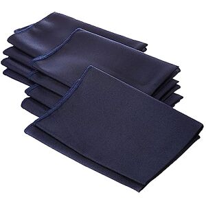 LA Linen Navy Blue Bomullsnservetter LA Linen Navy Blue Bomullsnservetter