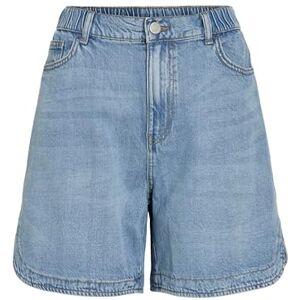 Vila Vikiki Hw denimshorts LBD, Ljusblå denim, 34 Vila Vikiki Hw denimshorts LBD, Ljusblå denim, 34