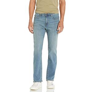 Amazon Essentials Straight-Fit stretch Bootcut jeans, vintage ljusblå, 34W/32L Amazon Essentials Straight-Fit stretch Bootcut jeans, vintage ljusblå, 34W/32L