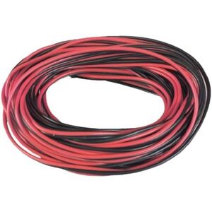 Unitec bilstereokabel 10m - Dubbelt kärna 2x0,5mm² Unitec bilstereokabel 10m - Dubbelt kärna 2x0,5mm²