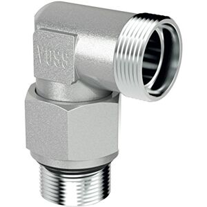 Voss 1144002081 ställbar vinkelskruv med konturmutter, WEE 06-LR1/8 ED Voss 1144002081 ställbar vinkelskruv med konturmutter, WEE 06-LR1/8 ED