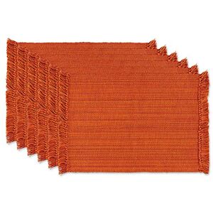 DII Underlägg CAMZ12167 - Set med 6 orange rektangulära underlägg DII Underlägg CAMZ12167 - Set med 6 orange rektangulära underlägg