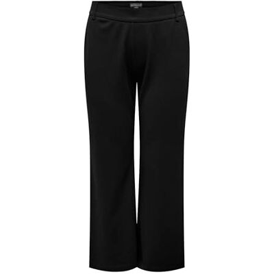 ONLY Carmakoma Cargoldtrash Life Mw rak byxa Noos, svart, 46W / 32L ONLY Carmakoma Cargoldtrash Life Mw rak byxa Noos, svart, 46W / 32L