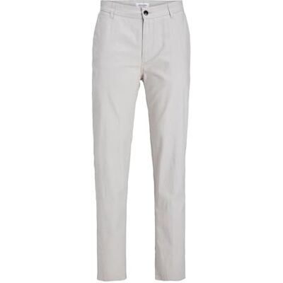 JACK & JONES JPSTACE JJSUMMER linne blandning byxa SN, Porslin, 30W / 30L JACK & JONES JPSTACE JJSUMMER linne blandning byxa SN, Porslin, 30W / 30L