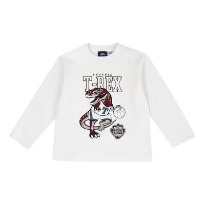 Chicco Långärmad T-shirt för pojkar och pojkar, Naturlig, 10 år Chicco Långärmad T-shirt för pojkar och pojkar, Naturlig, 10 år