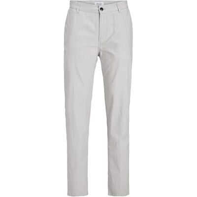 JACK & JONES Jpstace Jjsummer linne Blend Pant Sn, Crockery/detalj: melerad, 30W / 32L JACK & JONES Jpstace Jjsummer linne Blend Pant Sn, Crockery/detalj: melerad, 30W / 32L