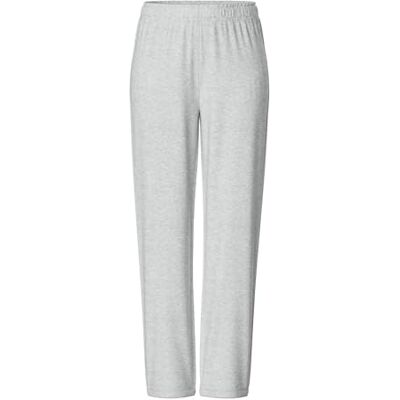 PIECES Pcchilli Hw raka sweatpants Noos Bc, Ljusgrå melange, L PIECES Pcchilli Hw raka sweatpants Noos Bc, Ljusgrå melange, L