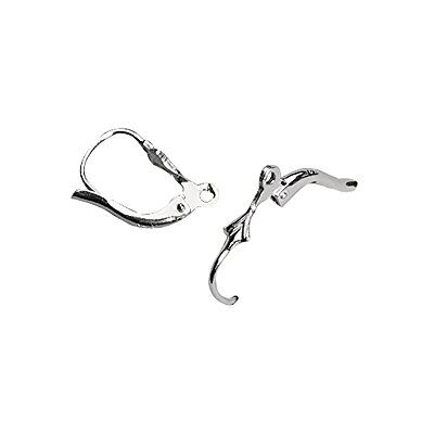 Rayher 2199700 925 silver öronkrok med lås, SB-påse 2 stycken Rayher 2199700 925 silver öronkrok med lås, SB-påse 2 stycken