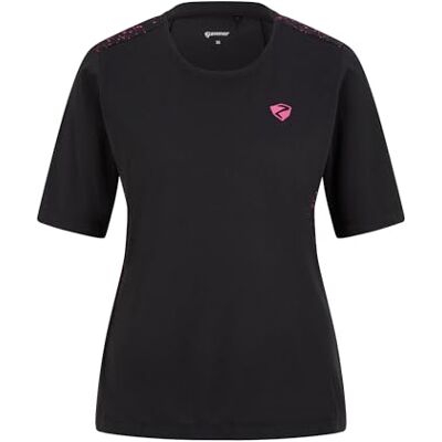 ZIENER NESMERALDA-Z Dam T-shirt - Snabbtorkande, Andningsbar, Bomullsliknande ZIENER NESMERALDA-Z Dam T-shirt - Snabbtorkande, Andningsbar, Bomullsliknande