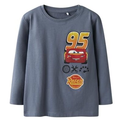 NAME IT Namn IT Nmmodino Cars Ls Nreg Top Wdi, Flintad sten, 92 NAME IT Namn IT Nmmodino Cars Ls Nreg Top Wdi, Flintad sten, 92