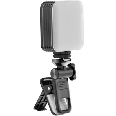 Rollei LUMIS Mini RGB V3 LED-fotolampa, 360° färgspektrum, 2500-9000K, 6W, 110 min batteritid, inkl. miniatyrstativ Rollei LUMIS Mini RGB V3 LED-fotolampa, 360° färgspektrum, 2500-9000K, 6W, 110 min batteritid, inkl. miniatyrstativ