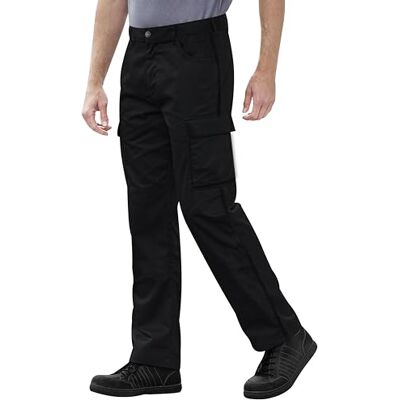 Bikers Gear Australian ABG - Motorcykelbyxor med Kevlar - Svart - 50R/L32 Bikers Gear Australian ABG - Motorcykelbyxor med Kevlar - Svart - 50R/L32