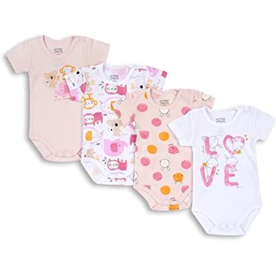 Chicco sängkläder set (set om 4) baby flickor Chicco sängkläder set (set om 4) baby flickor