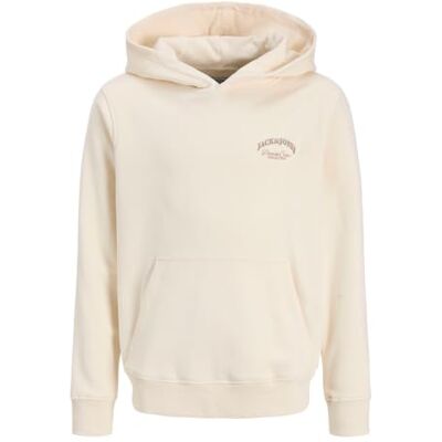JACK & JONES Jjebrandes Backp Relaxed Sweat H Sn Jnr, Antik vit, 128 JACK & JONES Jjebrandes Backp Relaxed Sweat H Sn Jnr, Antik vit, 128