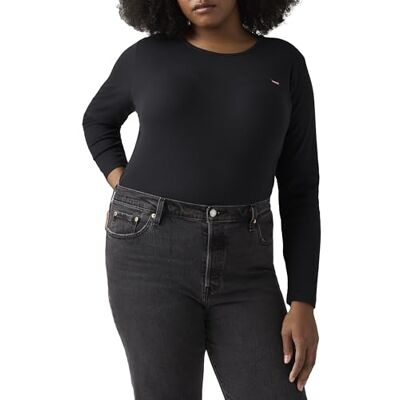 Levi's Pl Hayes Ls antracit natt, Antracit Night, XL plus size Levi's Pl Hayes Ls antracit natt, Antracit Night, XL plus size