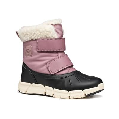 Geox J FLEXYPER Girl B från ankelbåt, antik rosa/svart, 28 EU, Antik ros svart, 28 EU Geox J FLEXYPER Girl B från ankelbåt, antik rosa/svart, 28 EU, Antik ros svart, 28 EU
