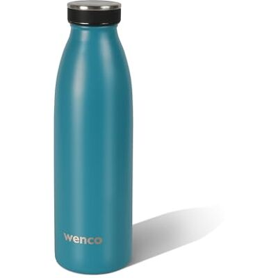 wenco drickflaska i rostfritt stål carribean blue – 500 ml – perfekt för barn, BPA-fri, läckagesäker, lämplig för kolsyra – liten termosflaska för bubblor, sport, skola, fitness wenco drickflaska i rostfritt stål carribean blue – 500 ml – perfekt för barn, BPA-fri, läckagesäker, lämplig för kolsyra – liten termosflaska för bubblor, sport, skola, fitness