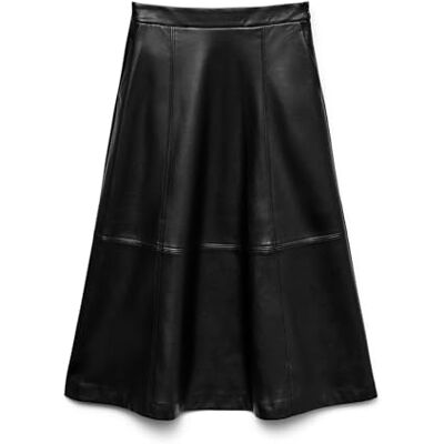 VERO MODA kvinnlig kjol VMOLIVE lång kjol, svart, XS VERO MODA kvinnlig kjol VMOLIVE lång kjol, svart, XS