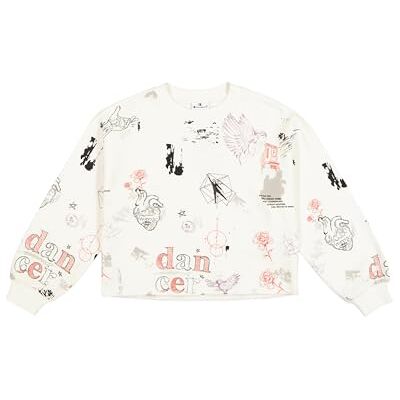 Champion små flickor och flickor Legacy Emotional Dance G (405014) Ultra-light Soft Compact Fleece (240 gr) Crewneck plysch Champion små flickor och flickor Legacy Emotional Dance G (405014) Ultra-light Soft Compact Fleece (240 gr) Crewneck plysch