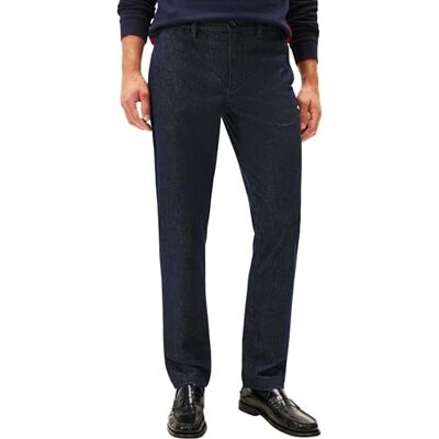 Tommy Hilfiger herr Denton borstad Marl MW0MW40265 Chino, blå, 30W/32L, Blå (ökenhimmel), 30W x 32L Tommy Hilfiger herr Denton borstad Marl MW0MW40265 Chino, blå, 30W/32L, Blå (ökenhimmel), 30W x 32L