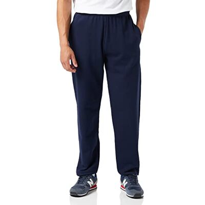 Fruit of the Loom Joggingbyxor med öppen fåll, Marinblått Xsp, L Fruit of the Loom Joggingbyxor med öppen fåll, Marinblått Xsp, L