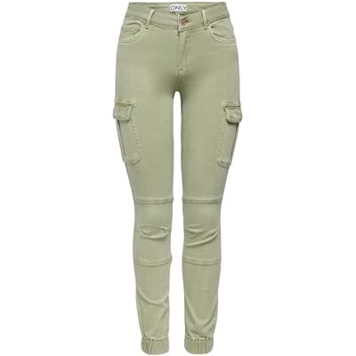 ONLY Cargobyxor ONLMISSOURI Slim Fit cargobyxor, Oljegrön, 34W / 32L ONLY Cargobyxor ONLMISSOURI Slim Fit cargobyxor, Oljegrön, 34W / 32L