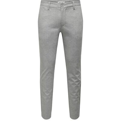 Only & Sons ONSMARK Slim Check Pants 9887 NOOS, Glaciärgrå, 31W / 30L Only & Sons ONSMARK Slim Check Pants 9887 NOOS, Glaciärgrå, 31W / 30L