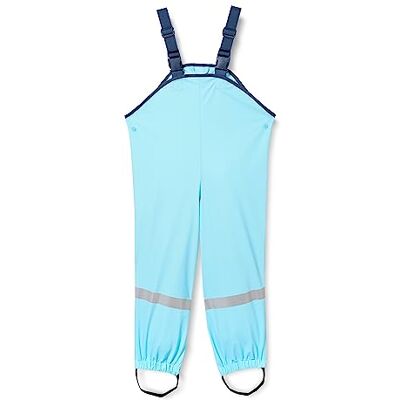 Playshoes unisex barn Vind- och vattentäta regnbyxor regnkläder Mud Trousers, Rain Dungarees, Unlined Playshoes unisex barn Vind- och vattentäta regnbyxor regnkläder Mud Trousers, Rain Dungarees, Unlined