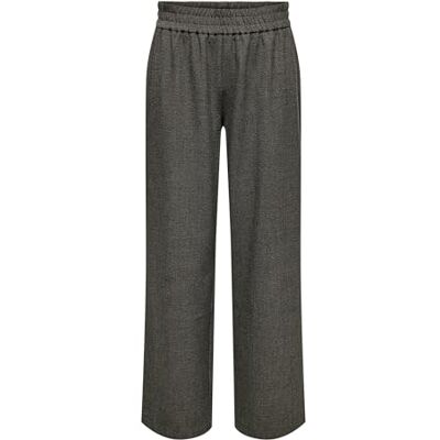 ONLY Onldell Mw Wide Pull-Up Pant TLR, svart, 38W / 32L ONLY Onldell Mw Wide Pull-Up Pant TLR, svart, 38W / 32L