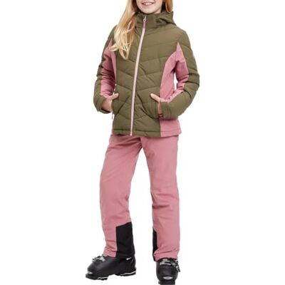 McKINLEY Unisex Olivgrön/Rosa Mörk Jacka - Vinter McKINLEY Unisex Olivgrön/Rosa Mörk Jacka - Vinter