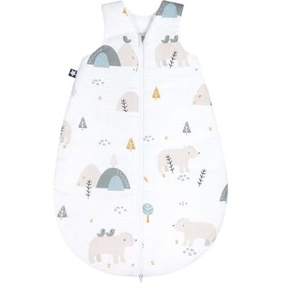 Julius Zöllner Mountain Bear Sommarsovsäck för Spädbarn - 0-12 Månader Julius Zöllner Mountain Bear Sommarsovsäck för Spädbarn - 0-12 Månader