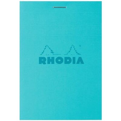 Rhodia 11295C bloc agrafé COULEURS N°11 5/5 80 feuillets microperforés, couverures assorties PAQ DE 10 Rhodia 11295C bloc agrafé COULEURS N°11 5/5 80 feuillets microperforés, couverures assorties PAQ DE 10