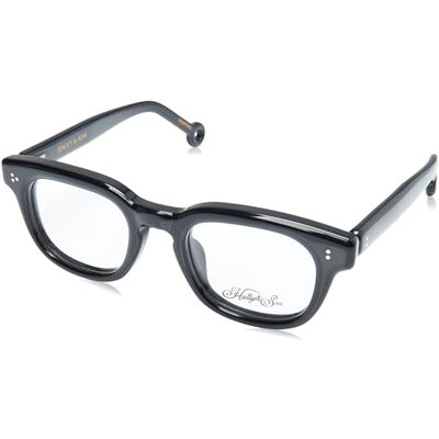 Hally & Son Eyeglass Frame HS877V01 Black 48/22/145 Unisex Vuxna Glasögon, Svart, 48/22/145 Hally & Son Eyeglass Frame HS877V01 Black 48/22/145 Unisex Vuxna Glasögon, Svart, 48/22/145