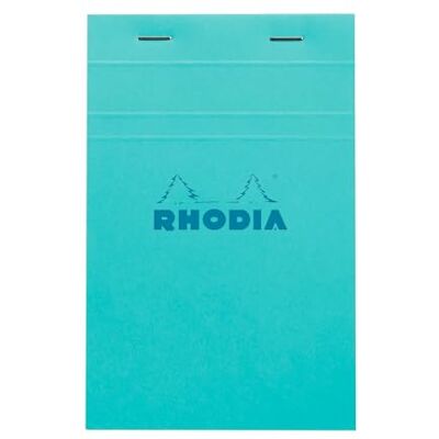 Rhodia 14100C bloc agrafé COULEURS N°14 5/5 80 feuillets microperforés, couverures assorties PAQ DE 10 Rhodia 14100C bloc agrafé COULEURS N°14 5/5 80 feuillets microperforés, couverures assorties PAQ DE 10