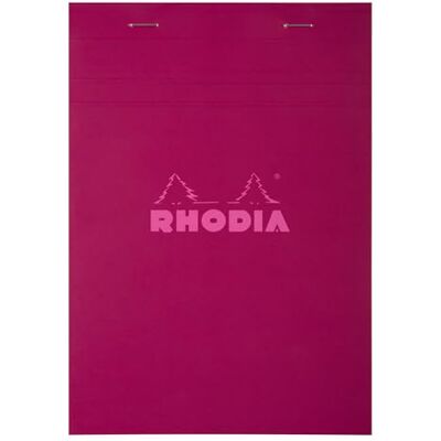 Rhodia 12295C bloc agrafé COULEURS N°12 5/5 80 feuillets microperforés, couverures assorties PAQ DE 10 Rhodia 12295C bloc agrafé COULEURS N°12 5/5 80 feuillets microperforés, couverures assorties PAQ DE 10