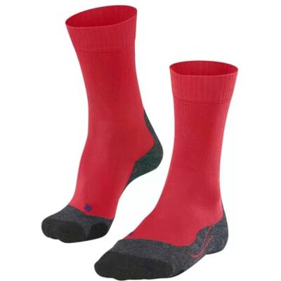 FALKE herr Vandringsstrumpor TK2 Explore Cool M So lyocell funktionsgarn tjock anti-blåsor 1 par, Röd Big Red 8178, 44-45 FALKE herr Vandringsstrumpor TK2 Explore Cool M So lyocell funktionsgarn tjock anti-blåsor 1 par, Röd Big Red 8178, 44-45