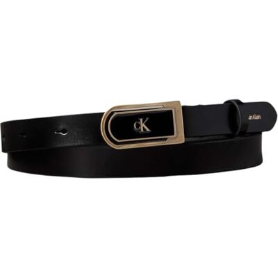Calvin kvinnor rund Ck emaljplatta 20 mm LV04F7109G bälten, svart (svart, antikt ljus guld), 130 Calvin kvinnor rund Ck emaljplatta 20 mm LV04F7109G bälten, svart (svart, antikt ljus guld), 130