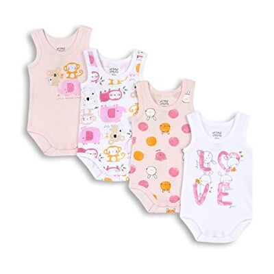 Chicco sängkläder set (set om 4) baby flickor Chicco sängkläder set (set om 4) baby flickor