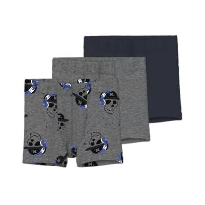 NAME IT Pojkar Nmmtights 3P Mel Skull Noos, mörkgrå melange Numeric_104, Mörkgrå melange, numeric_104 NAME IT Pojkar Nmmtights 3P Mel Skull Noos, mörkgrå melange Numeric_104, Mörkgrå melange, numeric_104