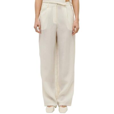 LeGer by Lena Gercke Thorina byxor damer moderna tygbyxor med minimalistiskt utseende, bekväm passform LeGer by Lena Gercke Thorina byxor damer moderna tygbyxor med minimalistiskt utseende, bekväm passform