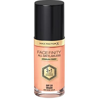 Max Factor Rose Gold Facefinity 3-in-1 Foundation - Foundation Max Factor Rose Gold Facefinity 3-in-1 Foundation - Foundation