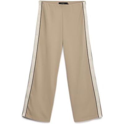 VERO MODA Vmberlin MW Wide Panel Pant Noos Kvinna, Silvermink, (S) W x 32L VERO MODA Vmberlin MW Wide Panel Pant Noos Kvinna, Silvermink, (S) W x 32L