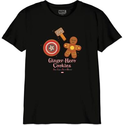 Marvel T-shirt för pojkar, svart, 12 �r Marvel T-shirt för pojkar, svart, 12 �r