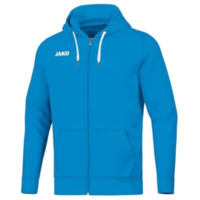 JAKO unisex barn Kapuzenjacke Base Grundjacka med huva JAKO unisex barn Kapuzenjacke Base Grundjacka med huva