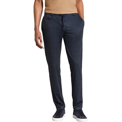 BUGATTI Marinblå Slim Fit Chino Byxor - Herr BUGATTI Marinblå Slim Fit Chino Byxor - Herr