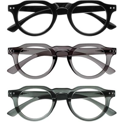 OPULIZE RIO blåljusfilter glasögon platt topp herr och dam fjädergångjärn B53-1 OPULIZE RIO blåljusfilter glasögon platt topp herr och dam fjädergångjärn B53-1