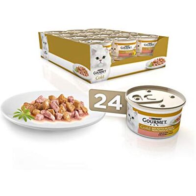 PURINA Bocadi En Salsa Con Salmon/Pollo 85X24 Pack - Husdjursfoder PURINA Bocadi En Salsa Con Salmon/Pollo 85X24 Pack - Husdjursfoder