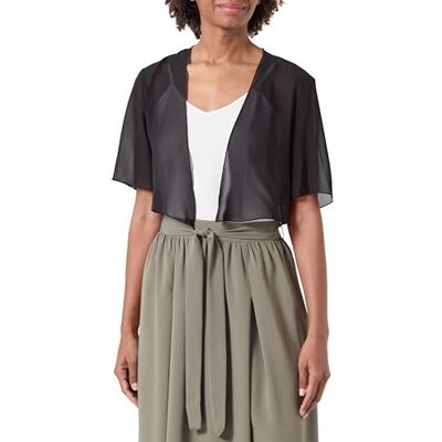Vila Visoia 2/4 ärm Bolero/Bm/Dc, svart, 44 Vila Visoia 2/4 ärm Bolero/Bm/Dc, svart, 44